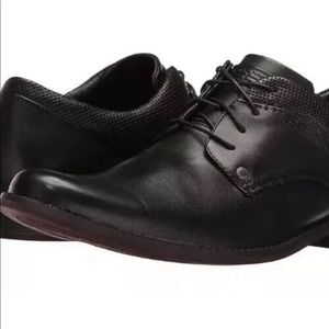 New Mark Nason Tatum Black Men Shoes Leather Oxford Wingtip 10 Memory Foam